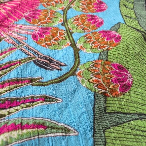 Rachel Rachel Roy Tropical Print Cropped Top, size medium - Picture 5 of 10